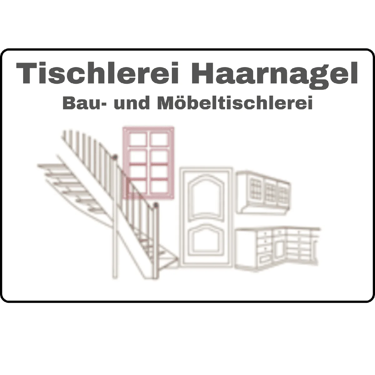 Original-Logo Tischlerei Haarnagel
